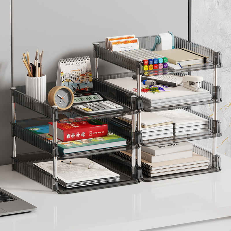 Adjustable Plastic Shelves and Racks for Flexible Storage Needs
