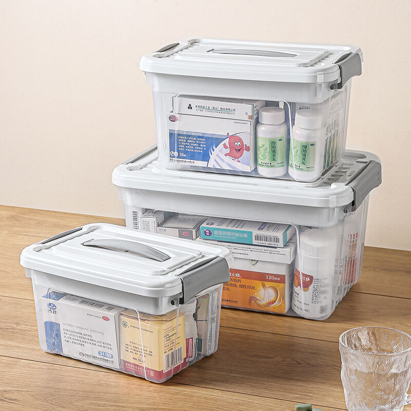 Caja de medicina con asa