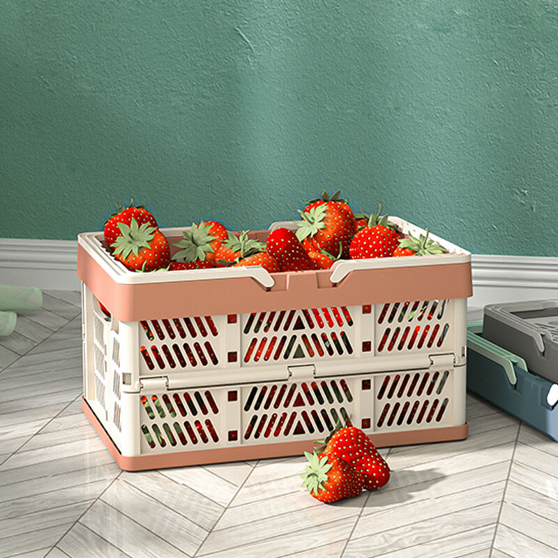 Versatile Plastic Foldable Decorative Baskets for Every Home