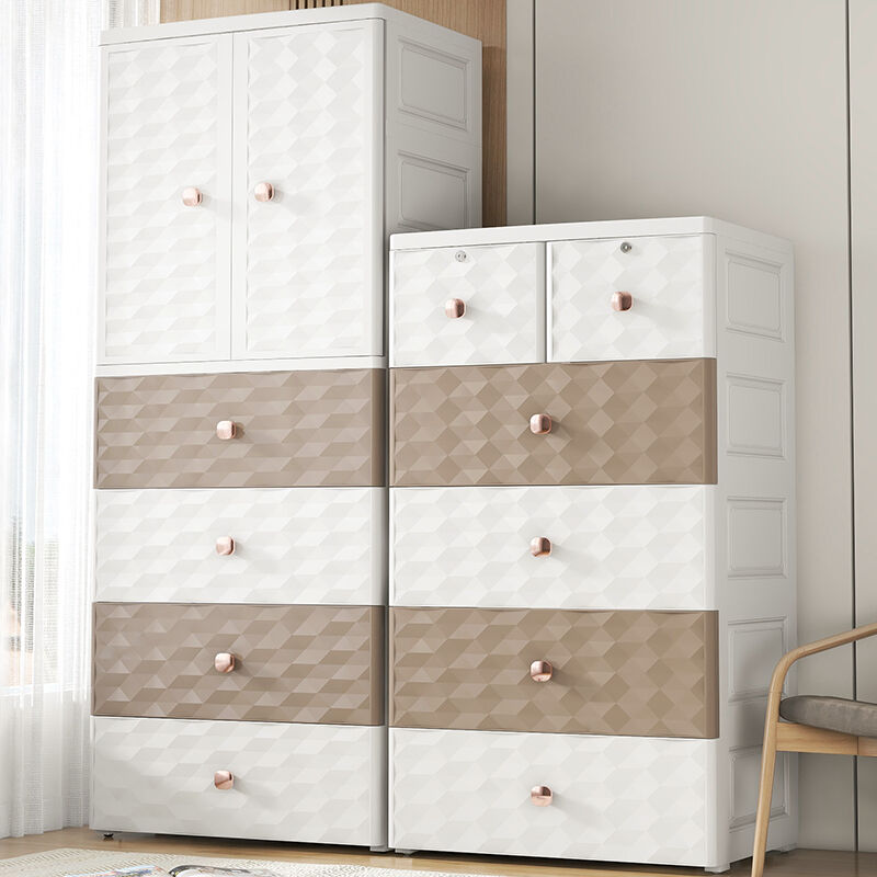 Gabinete de almacenamiento de doble puerta estilo europeo
