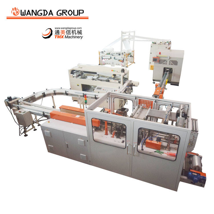 Full Servo Nylon Bag Facial Tissue Production Line