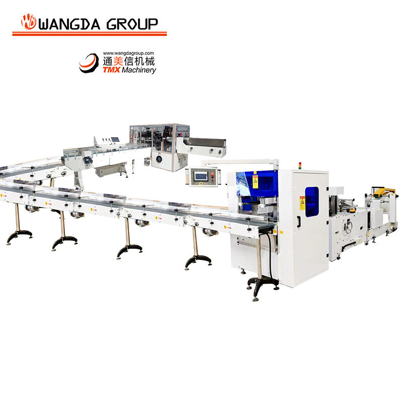 WD-NPM-180-500PL Full Automatic Napkin Paper Production Line 