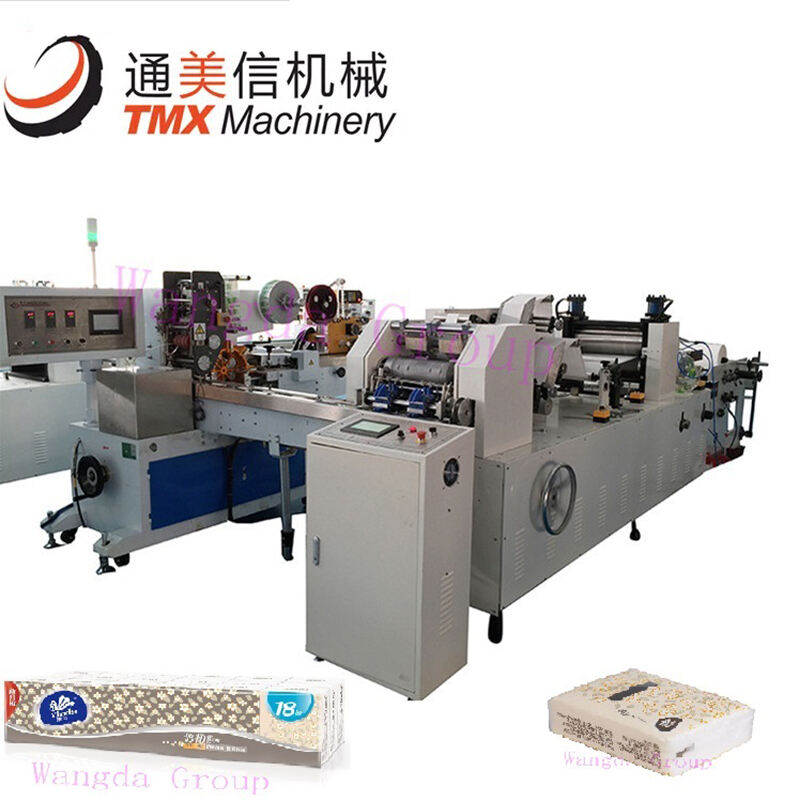 WD-HT-PL200-210III Full Automatic Two Lanes Handkerchief Tissue Production Line