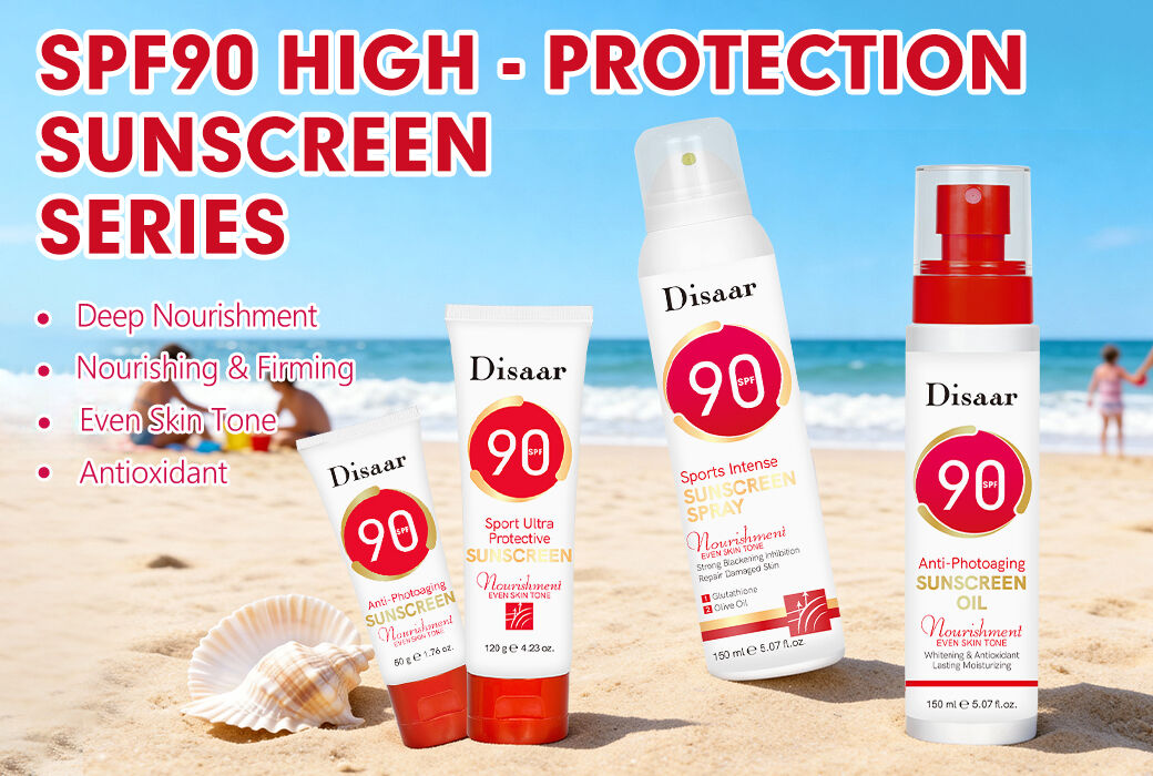Disaar SPF90 Sunscreen Series For Outdoor Sport And Anti Photoaging