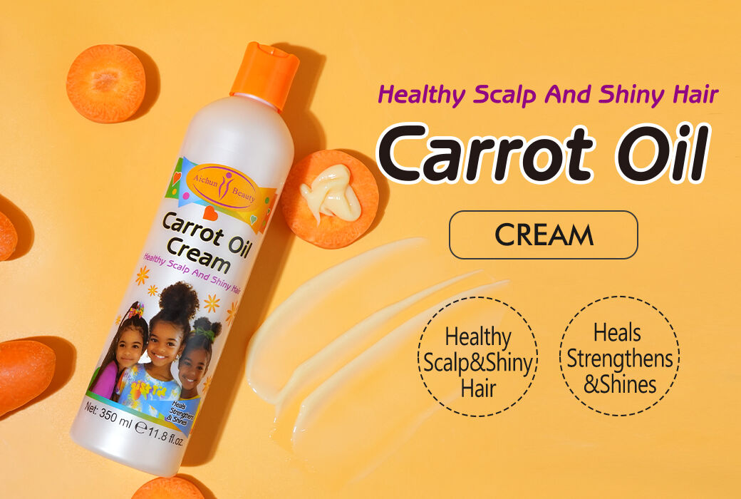 Aichun Beauty Carrot Oil Hair Cream For Repairing Frizzy Hair