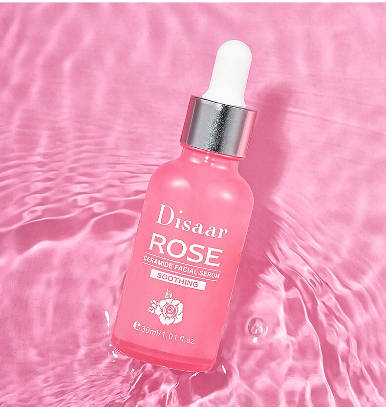 Disaar Rose & Ceramide Soothing facial Serum Use to Anti-oxidation  Anti-wrinkle Calming Repairing Face Serum Factory | Face Serum |