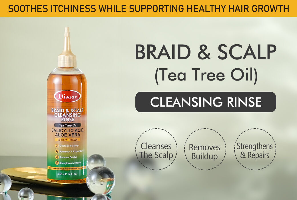 Disaar Tea Tree Oil Braid & Scalp Cleansing Rinse