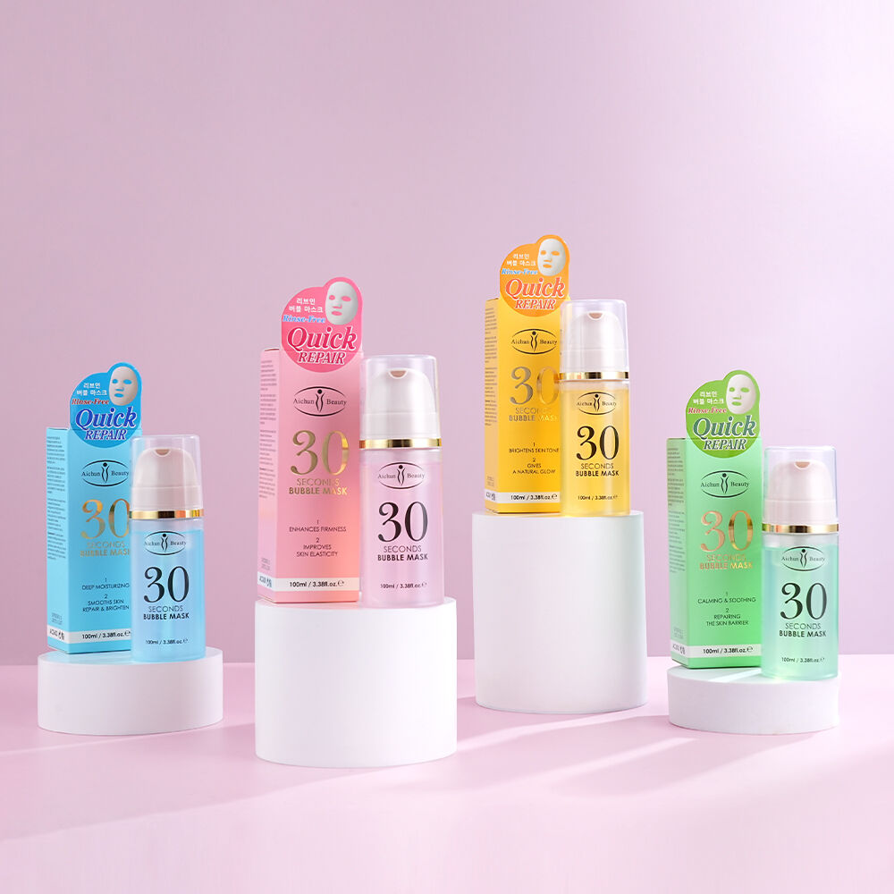 30 Seconds Leave in Bubble Mask Series for Fast Hydration Wholesale