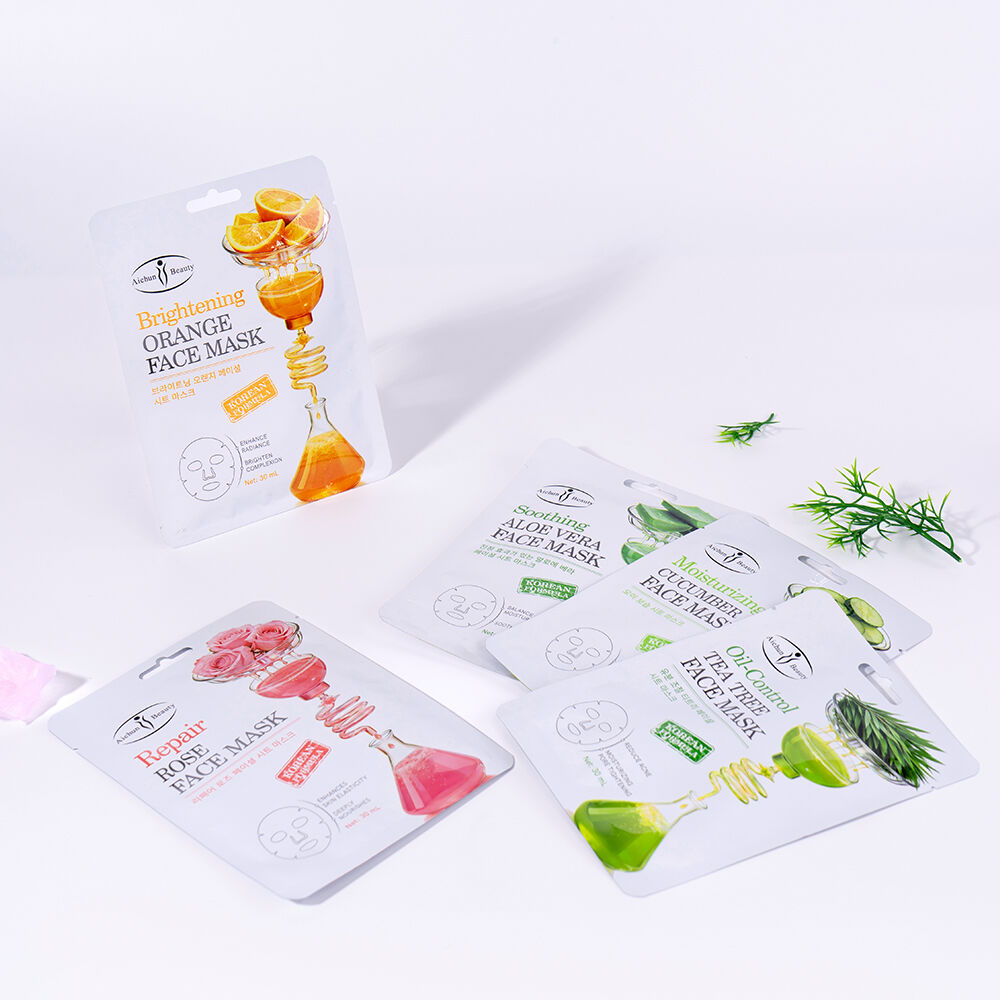 የአይቺዩን ቢውቲ ብოታኒካል ፋሻል ሽีት ማስክ ሲሪዝ የዋና የግብርና ስራ