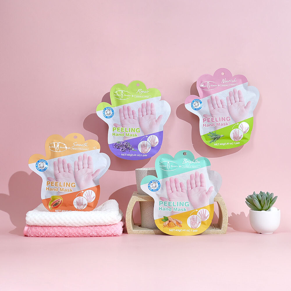 قفاز أتشون بيوتي القابل للارتداء وقناع اليد لتوريد مصنع الجملة لصالونات السبا