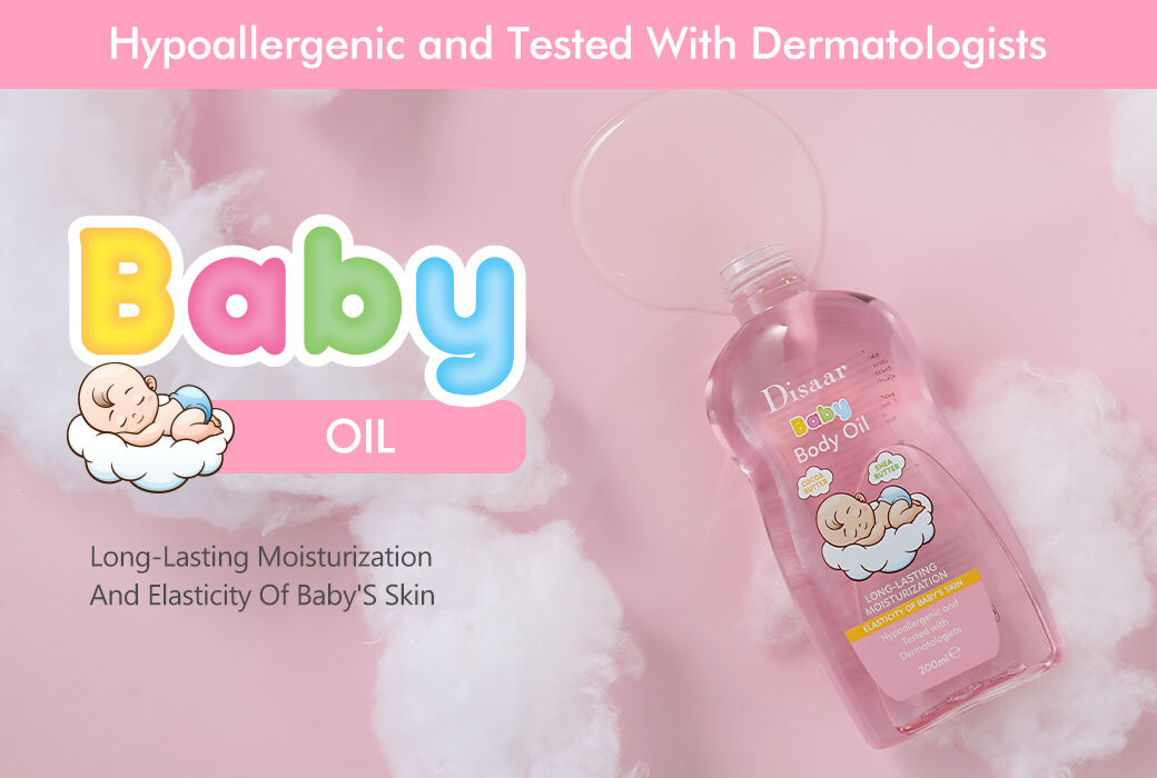 Disaar Baby Massage Oil For Baby Skin Moisturization & Comfort
