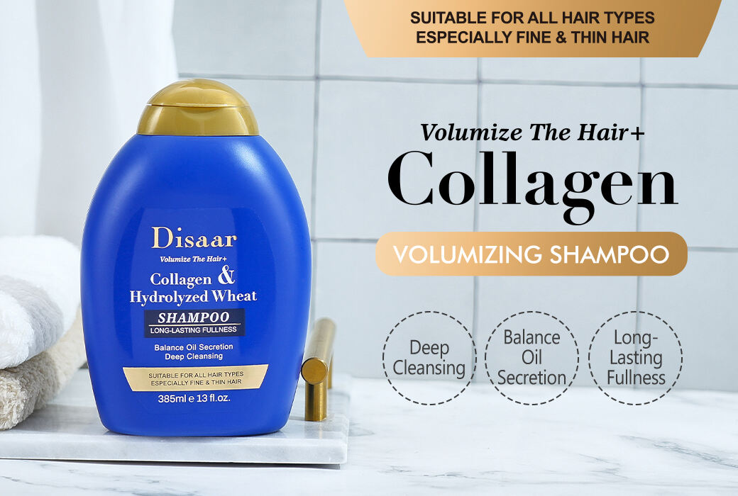 Disaar Collagen Volumizing Shampoo Boost Volume And Strength For Fine Thin Hair