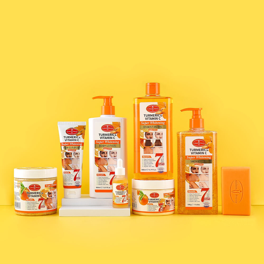 Face and Body Care Products-Turmeric & Vitamin C Whitening Skin Series