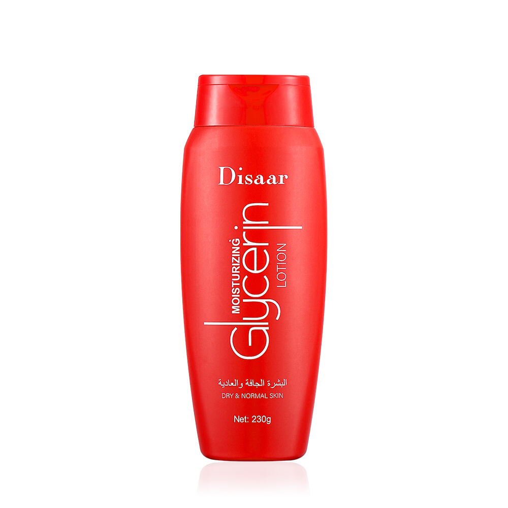 DS5214 Disaar Crème Hydratante Corporelle à la Glycérine avec Extrait de Camomille - Hydratation et Nutrition Profonde pour la Peau Sèche, 230g, Non Gras, Adoucit et Hydrate