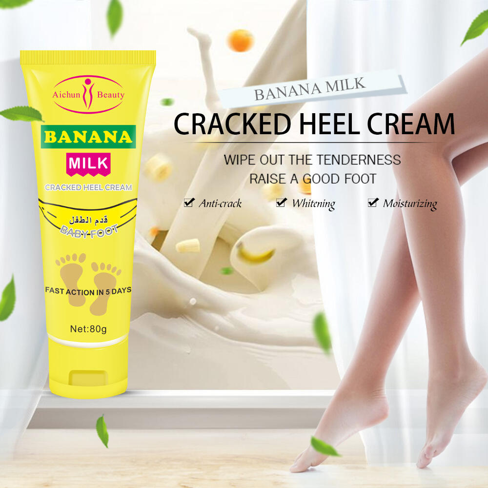 Aichun Beauty Foot Care Milk Repair Banana Dry Skin Cracked Heel Cream Moisturizing Remove Cream
