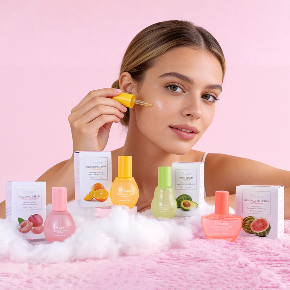 Серия активных фруктовых фейс-сывороток Disaar для оптовой продажи и дистрибуции