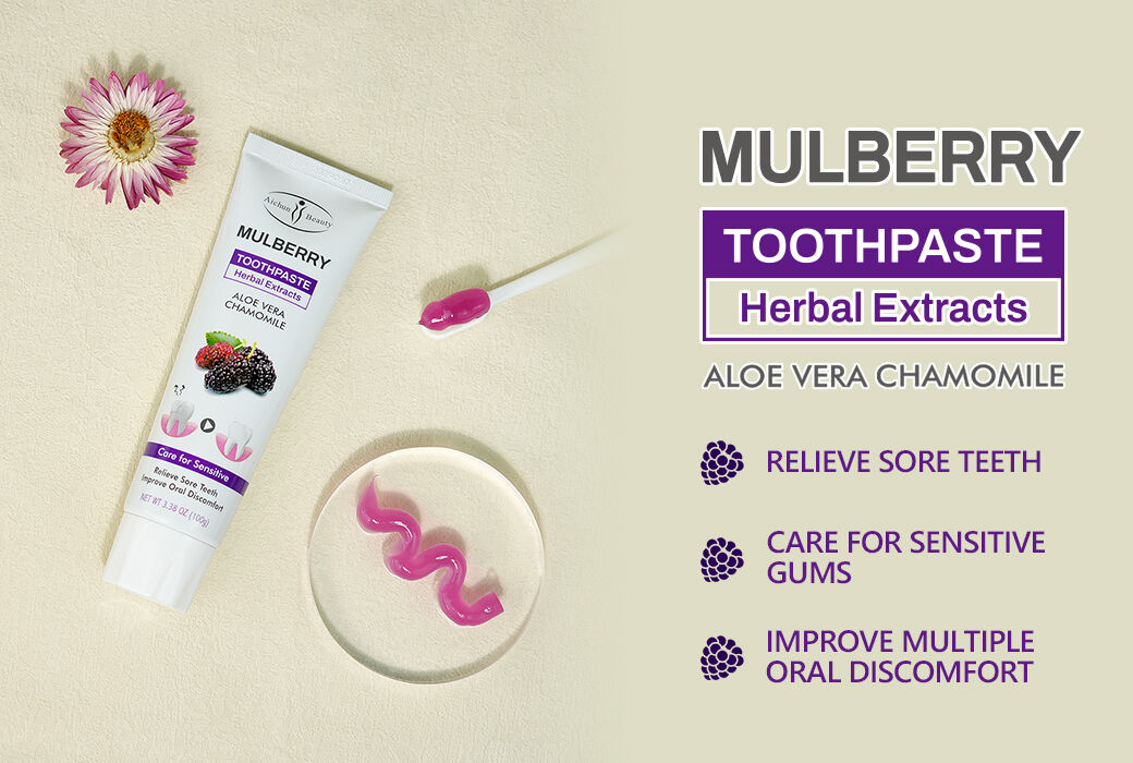 Aichun Beauty Mulberry Toothpaste For Sensetive Comfort