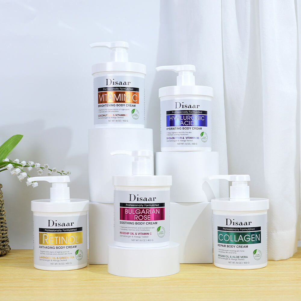 Serie de crema corporal multifunción Disaar para el cuidado diario del cuerpo, suministro del fabricante