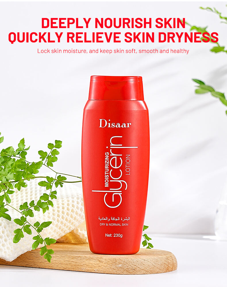 ds5214 disaar glycerin body lotion with chamomile extract   deep moisturizing  nourishing for dry skin 230g non greasy softens  hydrates-30