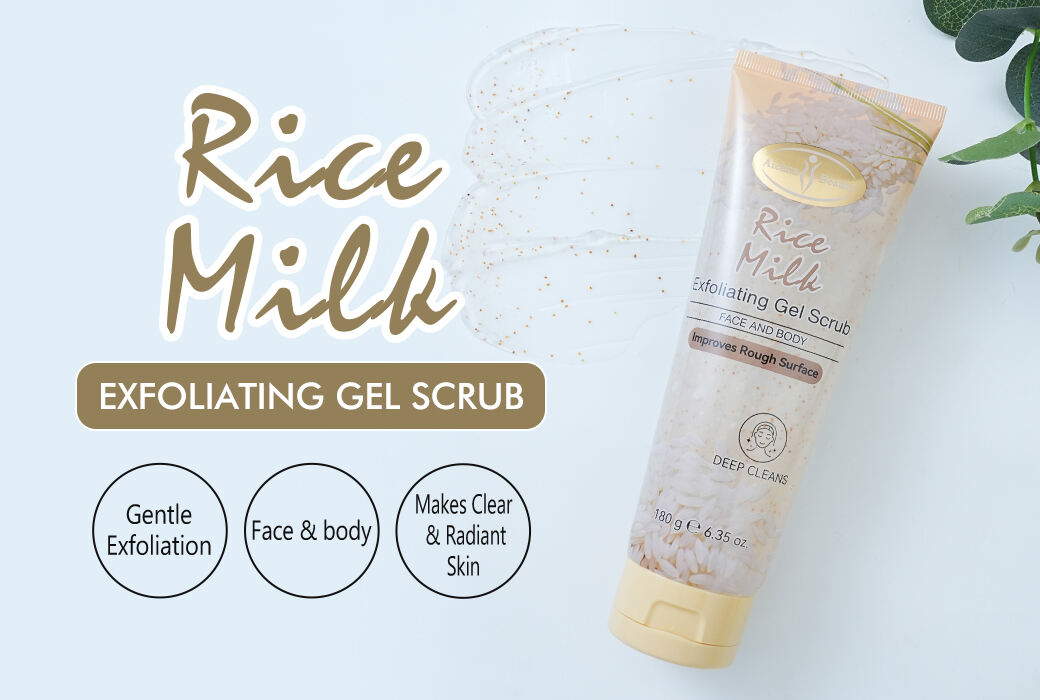 Aichun Beauty Rice & Milk Exfoliating Gel Scrub