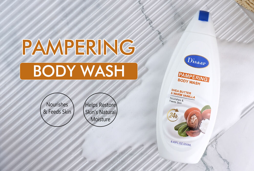 Disaar Shea Butter & Warm Vanilla Pampering Body Wash (250ml)