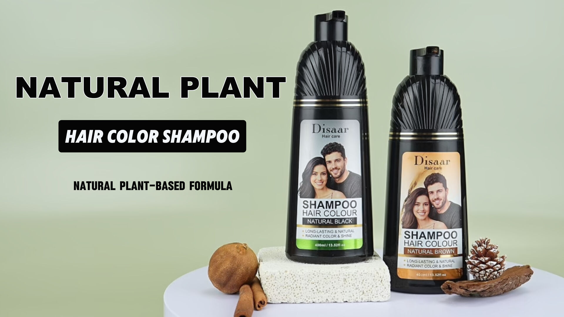 Disaar Natural Plant Hair Color Shampoo