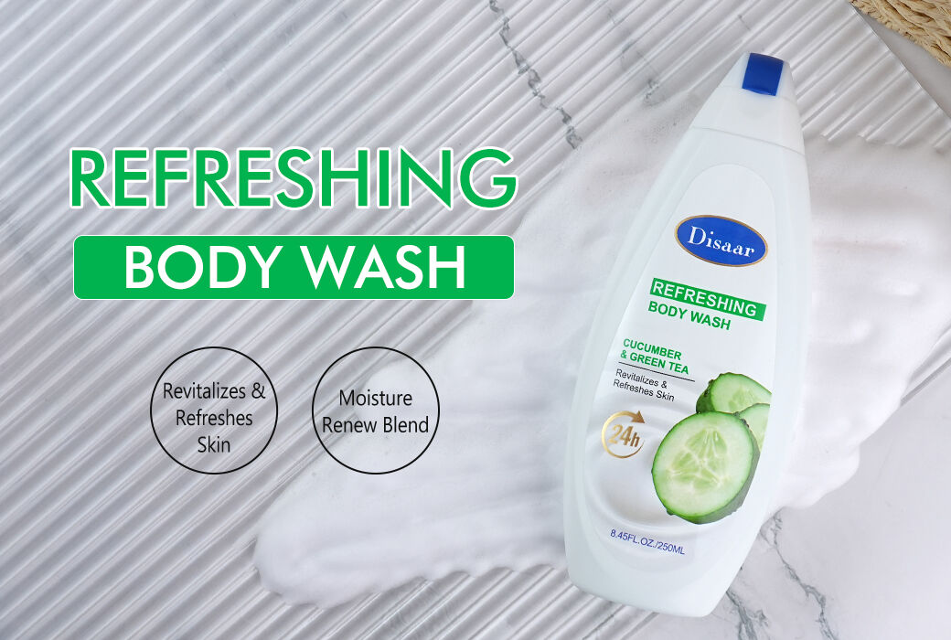Disaar Cucumber & Green Tea Refreshing Body Wash (250ml)