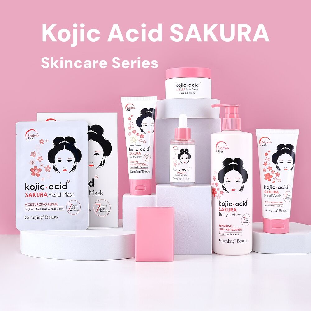 Sakura Whitening Skin Care Series-Your New Skincare Rotine Choose