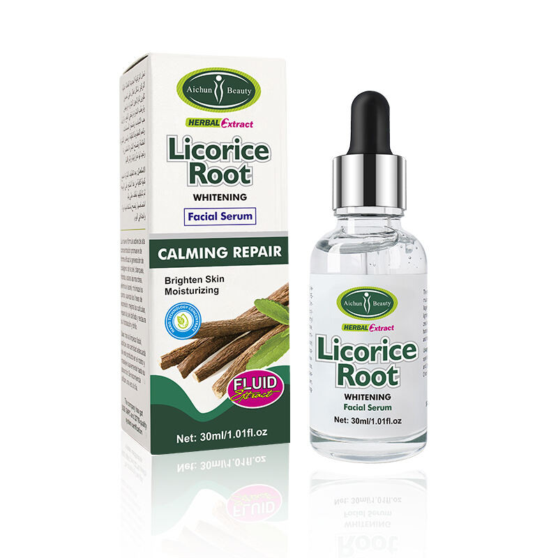 Aichun Beauty Herbal Licorice Root Serum Anti Inflammatory Facial Whitening Moisturizing Serum For Face