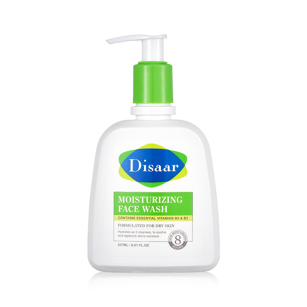 Disaar Limpiador Hidratante con Aminoácidos Vitamina B5 B3 Hidrata mientras Limpia Calma y Restaura la Hidratación de la Piel Gel Limpiador Facial