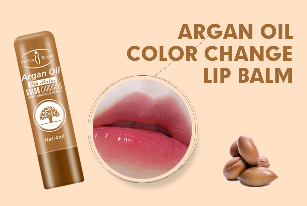 Aichun Beauty Argan Oil Color Change Lip Balm
