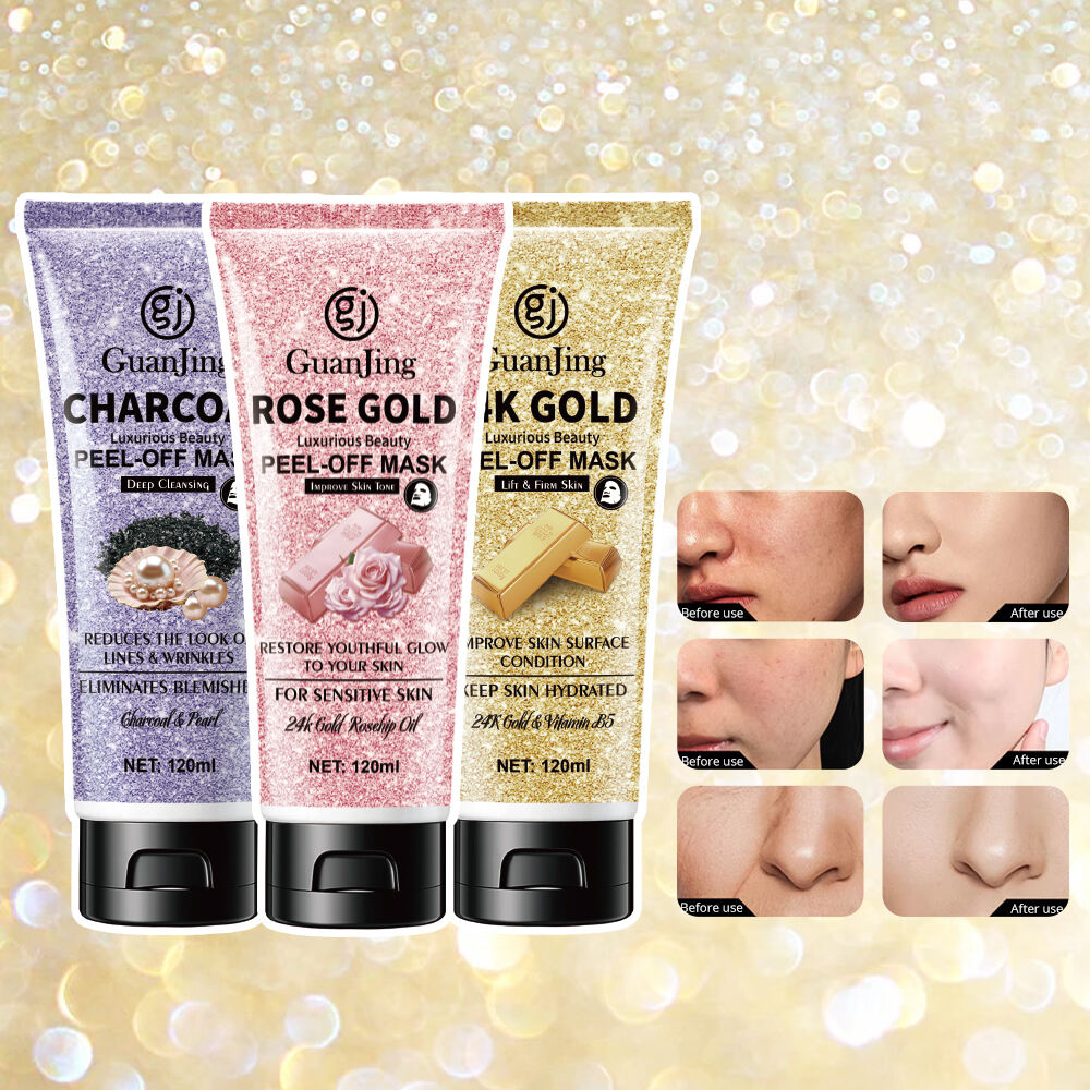 Private Label Guanjing Luxury Peel-off Mask Series for Spa Beauty Salon