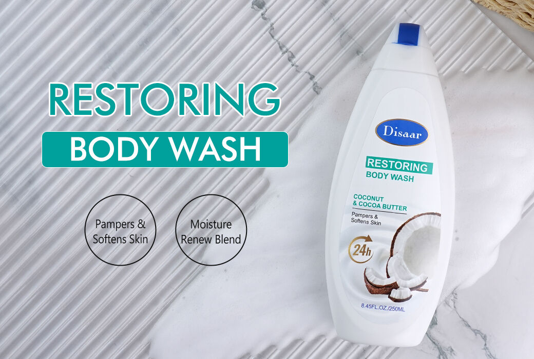 Disaar Coconut & Cocoa Butter Restoring Body Wash (250ml)