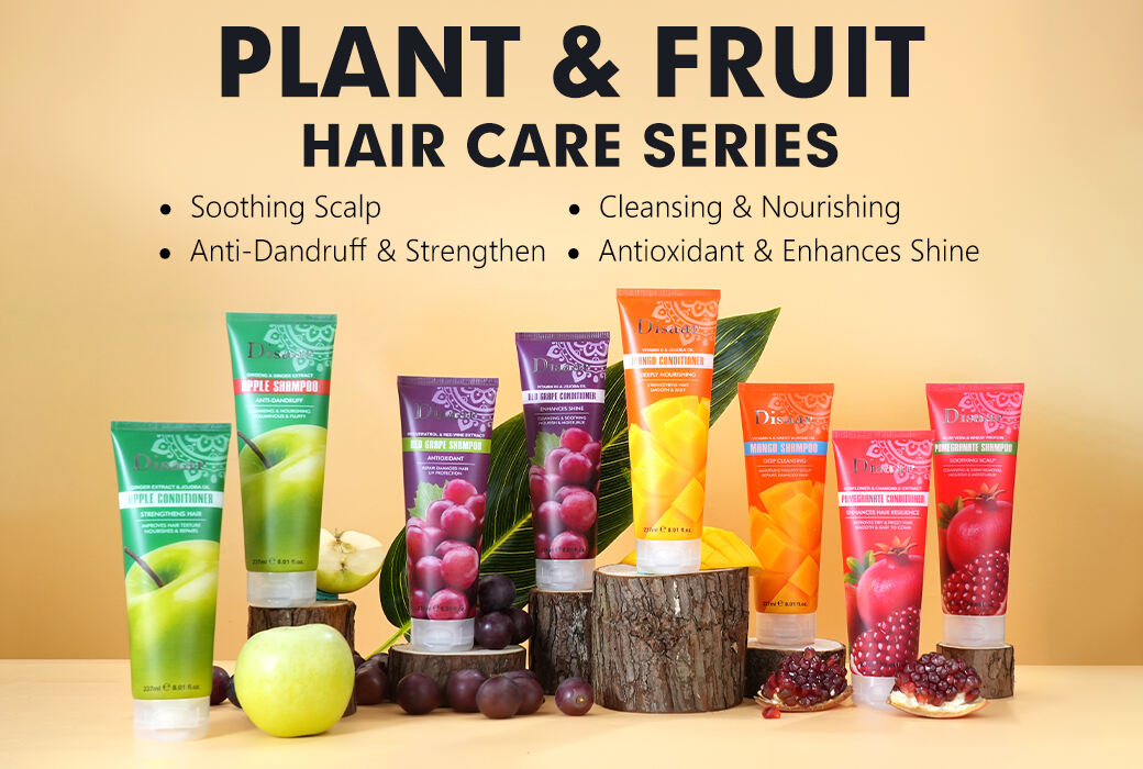 Disaar Plant and Fruit Extract Hair Care Series including Shampoos and Conditioners