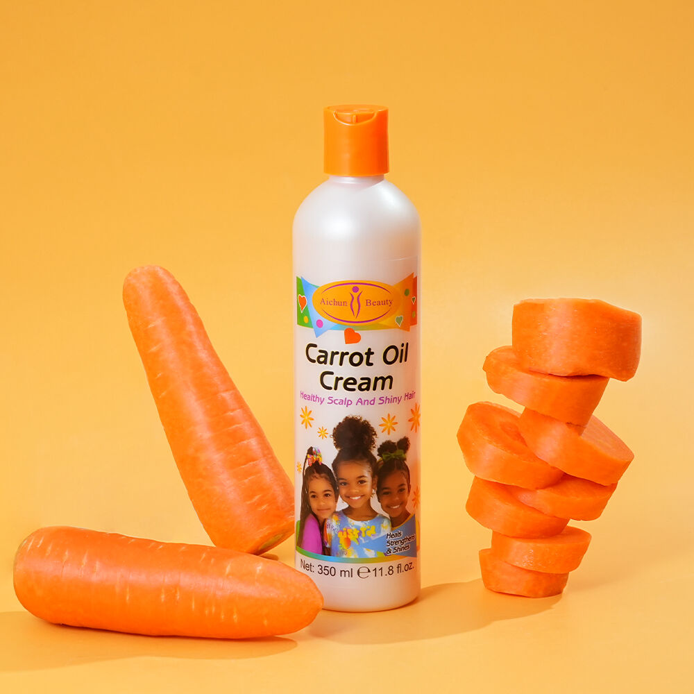 Crema per capelli all'olio di carota Aichun Beauty per la riparazione dei capelli crespi