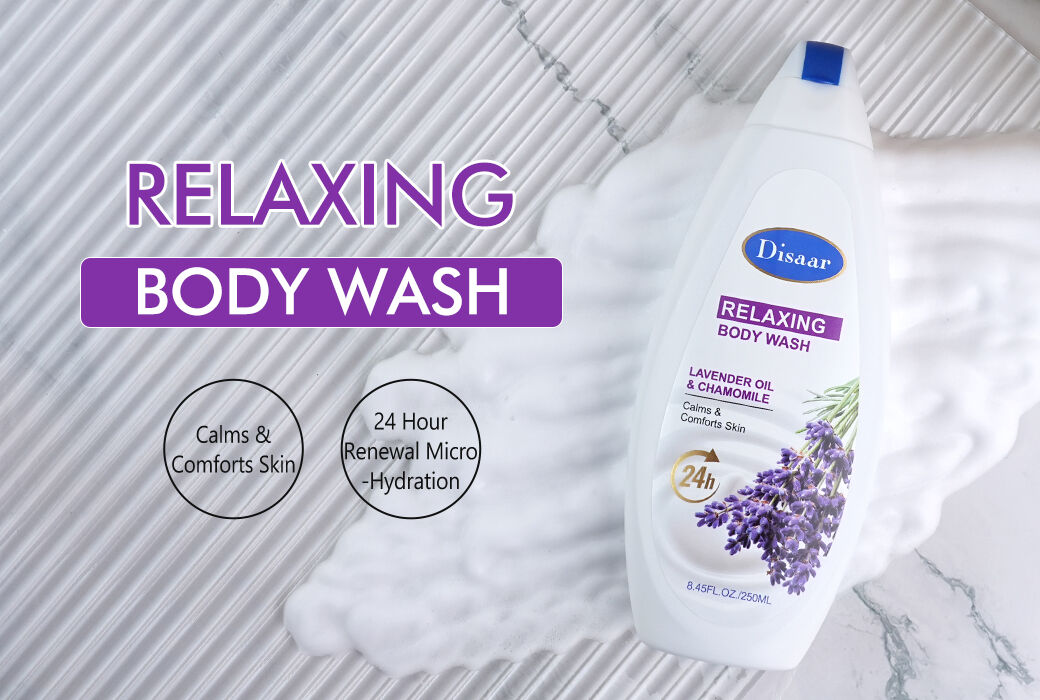 Disaar Lavender Oil & Chamomile Relaxing Body Wash (250ml)