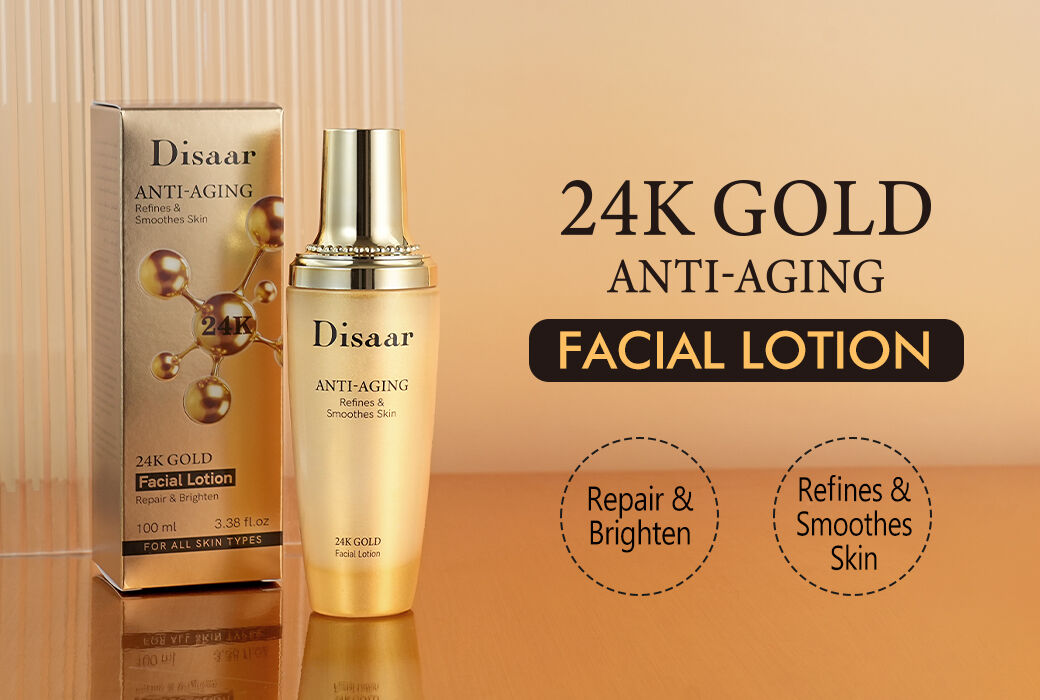 Disaar 24K Gold & Peptide & Niacinamide Facial Lotion