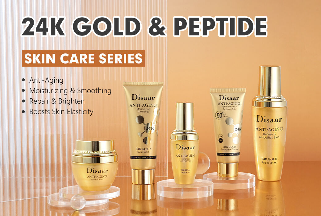 Disaar 24K Gold & Peptide Skin Care Series Facial Care Supplier