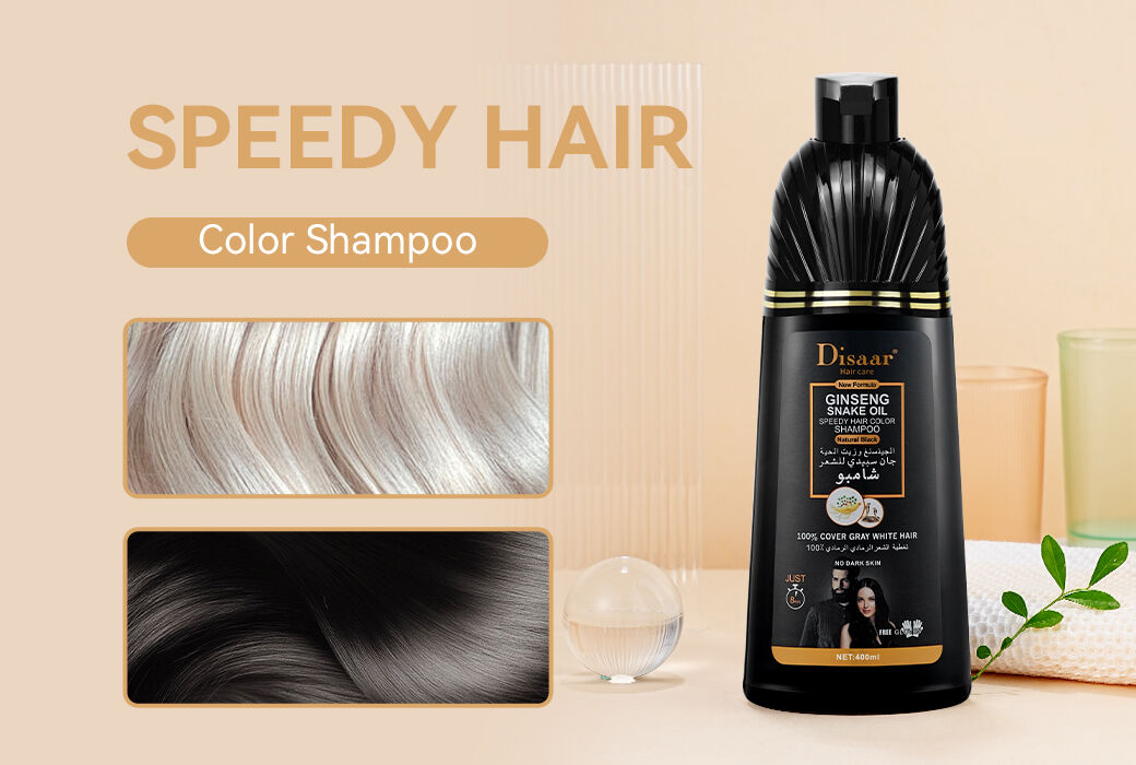 GINSENG & SNAKE OIL SPEEDY HAIR COLOR SHAMPOO BLACK SHAMPOO