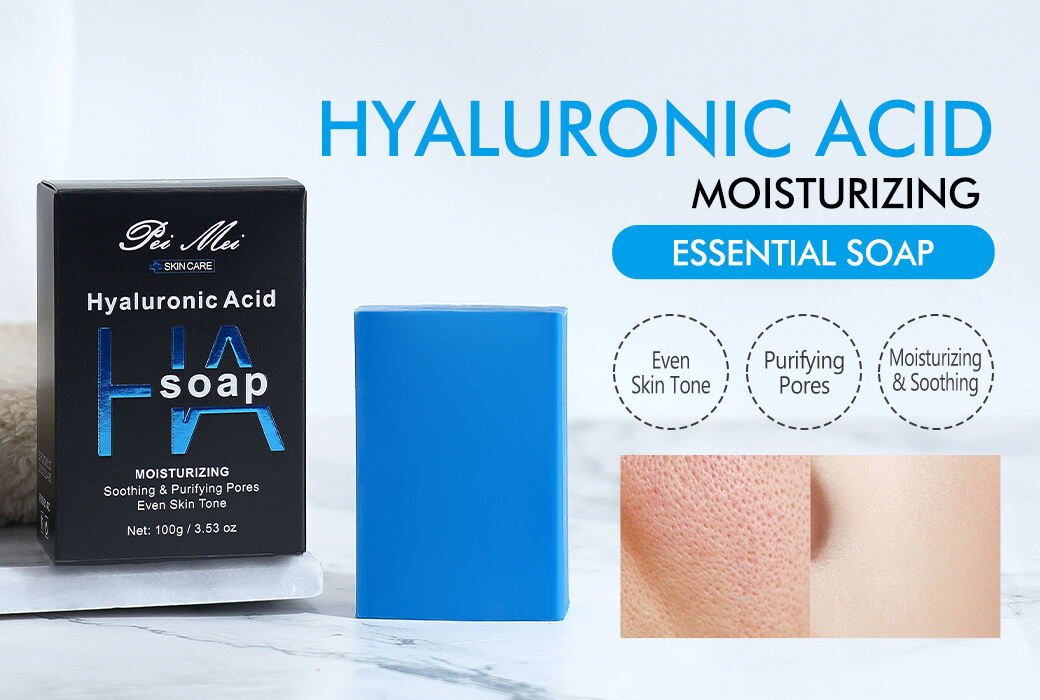 Pei Mei Hyaluronic Acid Moisturizing Essential Soap