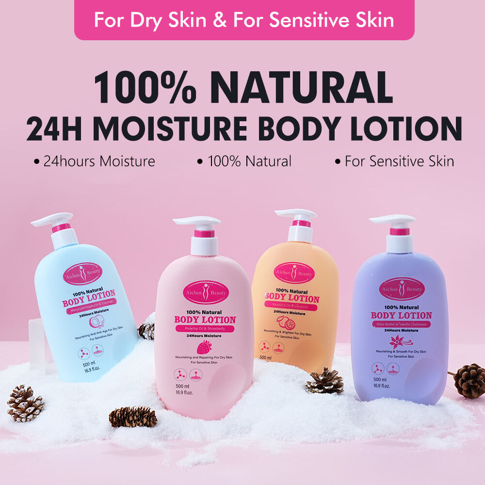 Série Aichun Beauty de laits nourrissants pour le corps pour peau sèche, fourniture en gros