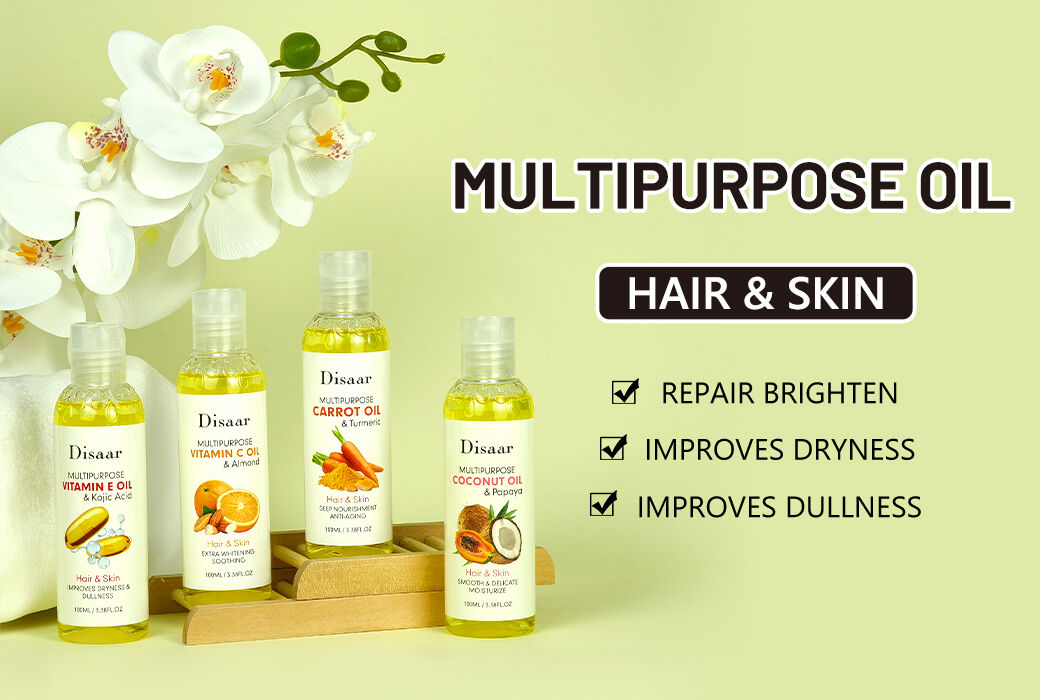 Disaar Multipurpose Natural Oil for Hair and Skin Series Wholesale