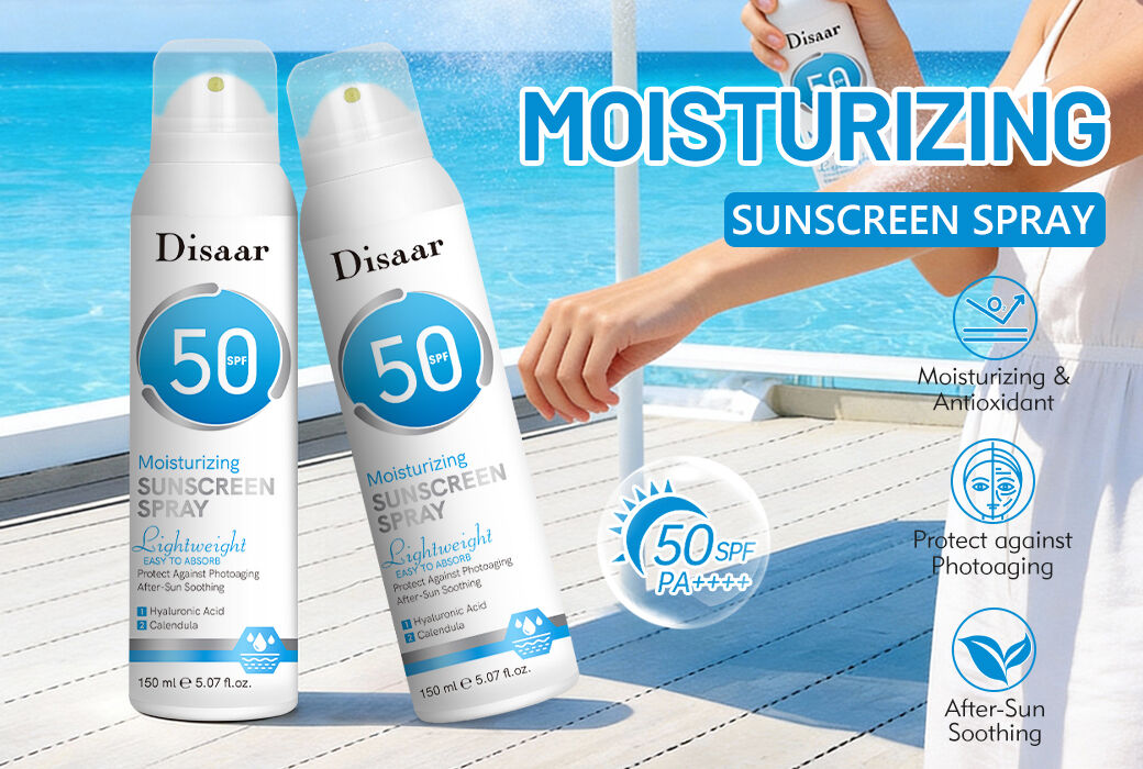 Disaar SPF50 Refreshing Moisturizing Sunscreen Spray