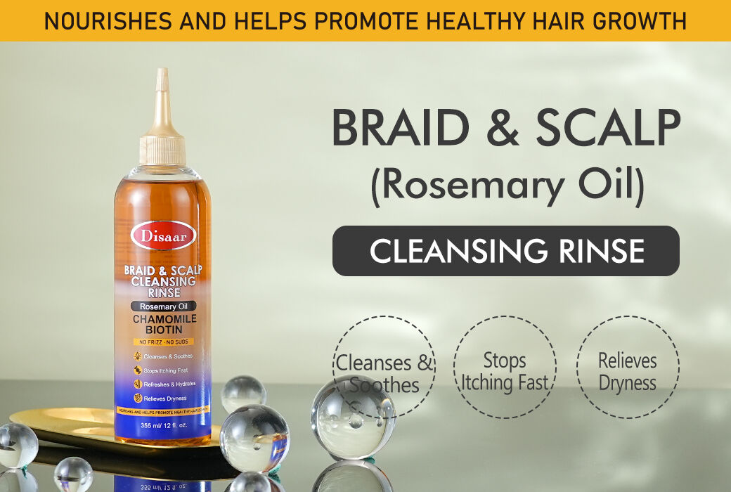 Disaar Rosemary Oil Braid & Scalp Cleansing Rinse