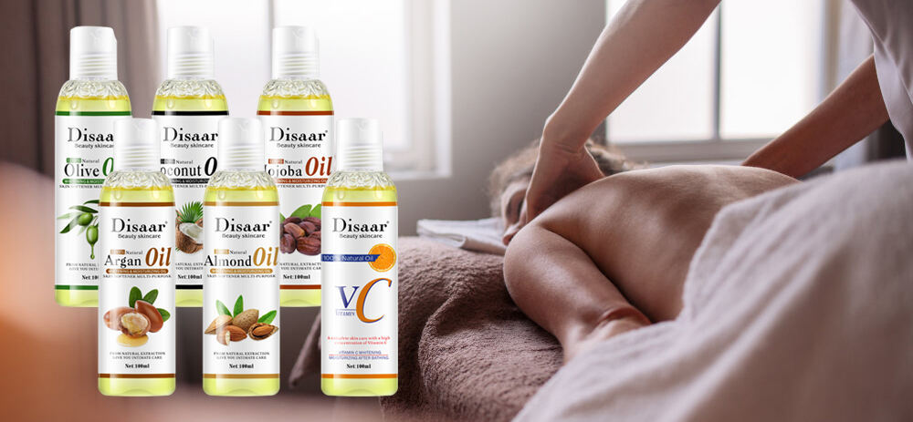 DisaarBodyMassage Oil Series:NaturalskinCare      In our busylife, we are all looking for products that can deeply relax and nourish the body, Disaarbodymassage oil series was created for this purpose and has become the preferred product for those who pursuea natural, healthy and beautiful lifestyle.