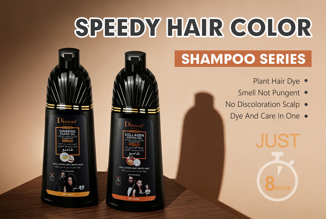 Advantages of Disaar Black Shampoo Series For Hair Beard And Moustache
