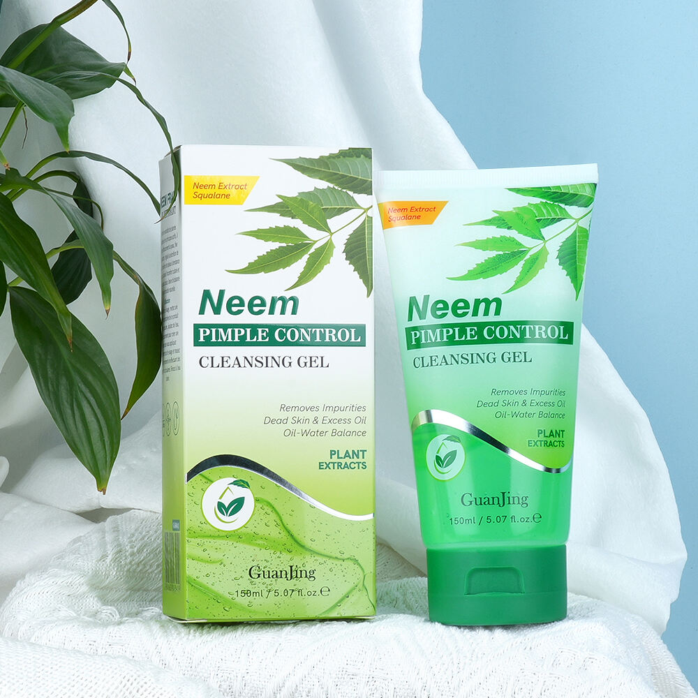Guanjing Neem Cleansing Gel Gentle Clean Skincare Manufacturer Supply