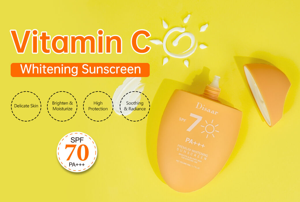 Disaar 50g Vitamin C Whitening Sunscreen SPF70 PA+++