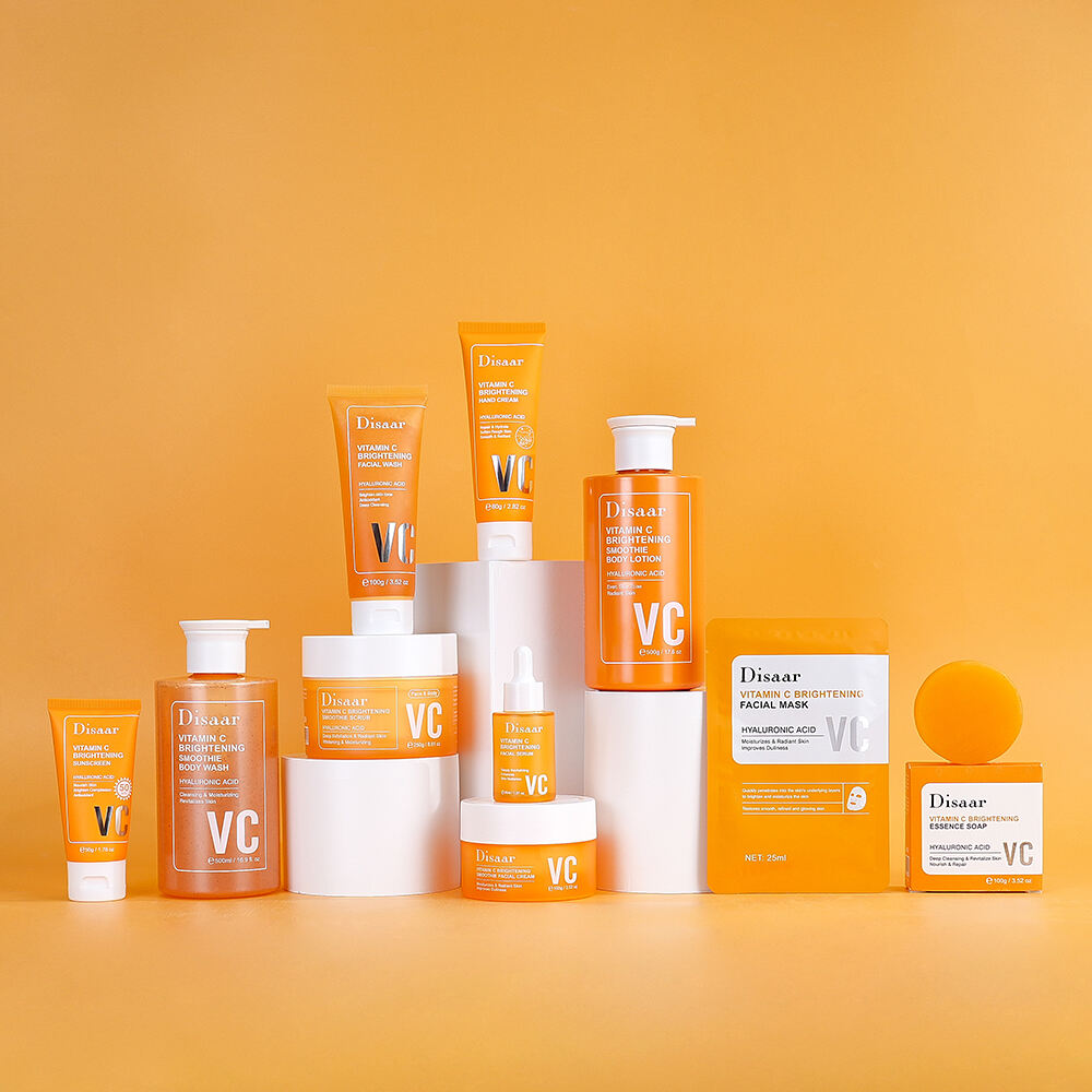 Disaar Vitamin C Brightening Smoothie Skin Care Series for Radiant and Hydrated Skin Wholesale Supply