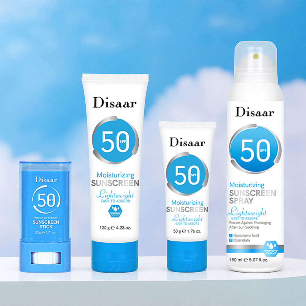 すべての肌タイプ用SPF50 保湿日焼け止めシリーズ 卸売
